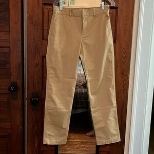 Gap straight khaki size 4